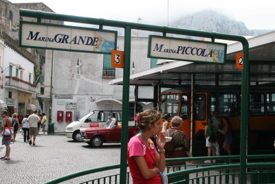 Capri bus station
