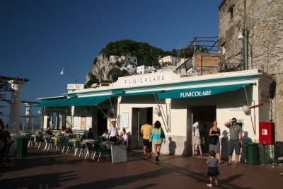 entrance to funicular