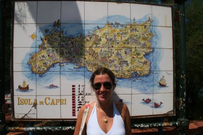 Capri map