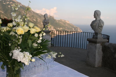 wedding in Villa Cimbrone