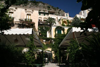 Palazzo Murat in Positano - lovely place for dinner