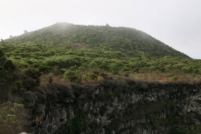 volcanic terrain, Santa Cruz