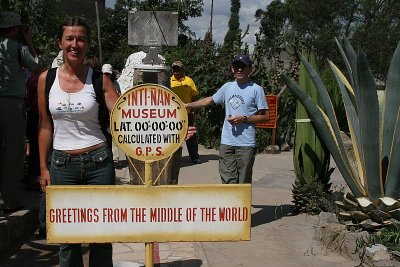 Meeli at the equator