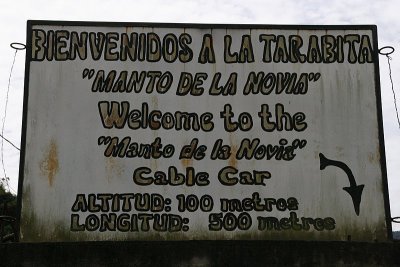 cable car over Pastaza river