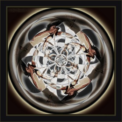A Mandala Of Dance In Shadow and Height