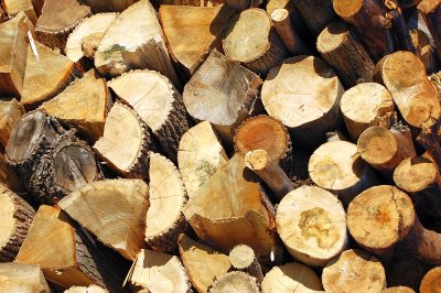 Stacked Wood