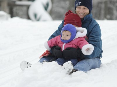 Sledding!