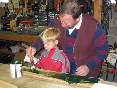 Learning brush technique
