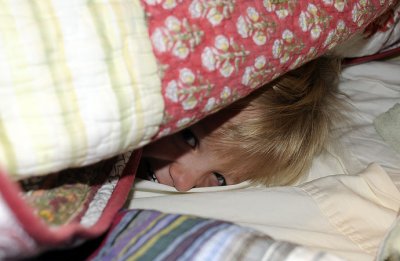 and you attack from under the covers!