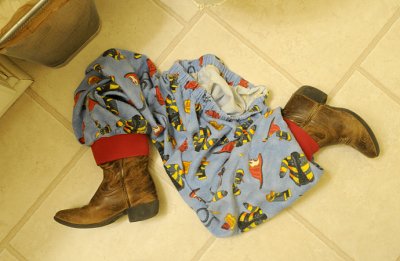 Life with a 3-year-old, part 2 (this is not a staged photo)