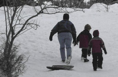Ready to sled!