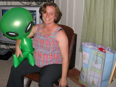 Maria & Alien Baby
