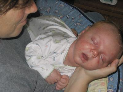 This kid can sleep anywhere, anytime