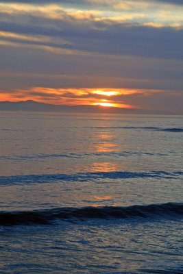 Sunset at the Ventura State Beach