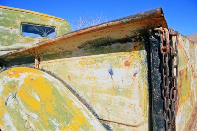 Rusty old truck