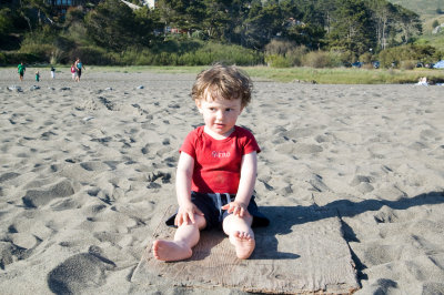 Gil goes to the beach 4-12