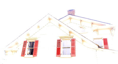 Red shutters -ArtP