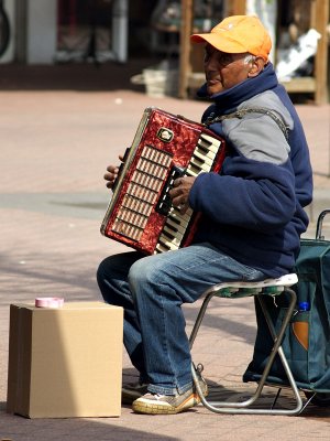 Street musician - Geophoto