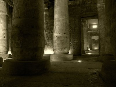 The pillars of Abydos by Geophoto