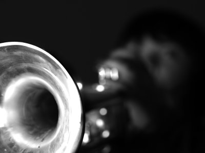 The Trumpet Player, by Alistair