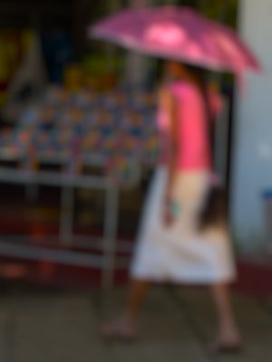 Umbrella in Pink by JAF