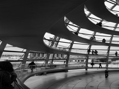Reichstag Dome by JAF