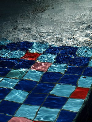 mosaic in water