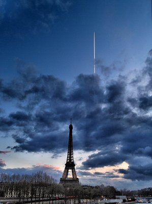 Tower and Jet by JAF