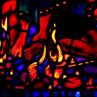 Stained Glass Detail - Stefan