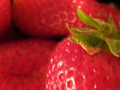Strawberries by Geophoto