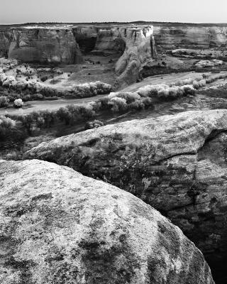 Canyon de Chelly #140 B&W