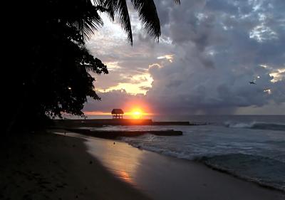 sunset Tobago