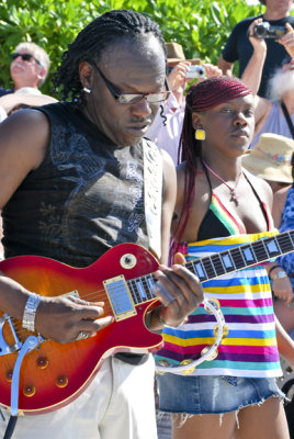 Joe Louis Walker & daughter