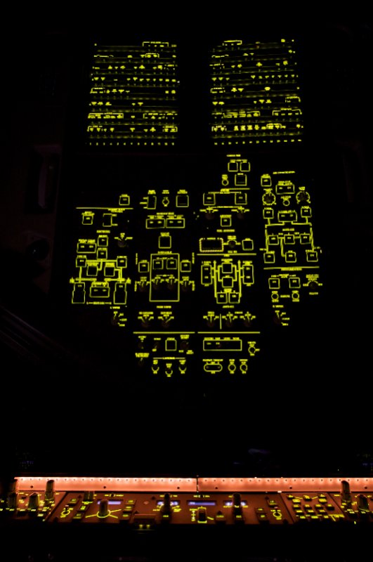 Overhead panel Boeing 777