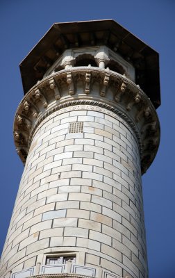 Each minaret is designed to fall away from the main structure in the event of an earthquake.