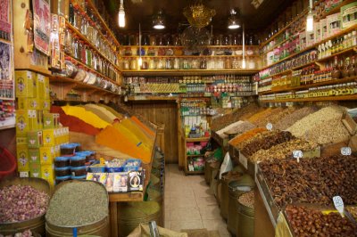Souk, Spices, Fruit and  Nuts
