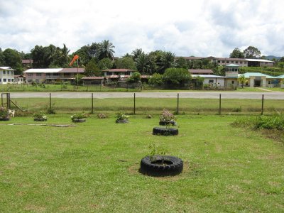 View of Seridan main Longhouse.