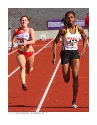 Gwendoline Feyen (l.) & Kadene Vassell (r.)