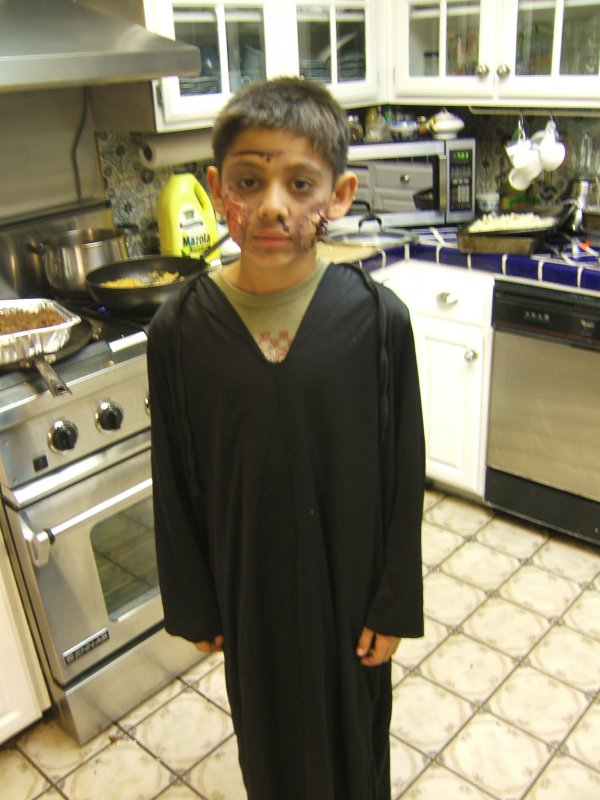 Zombie Boy in The Kitchen