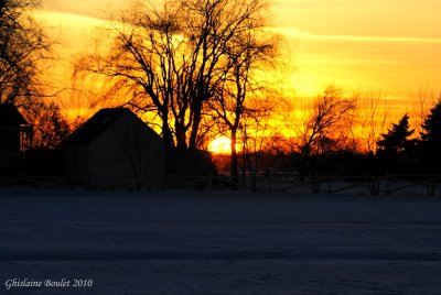 Coucher du soleil