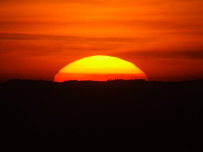 Ondergaande zon / Sunset