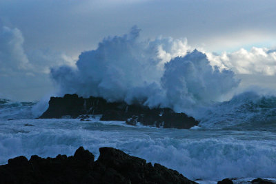 Very heavy waves 