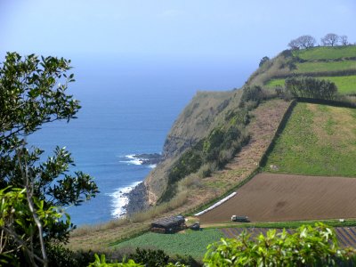 Planting the fields in mid Winter, Sao Miguel