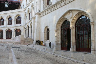 Wonderful old architecture being cleaned up