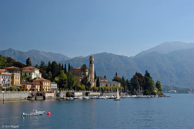 Peaceful marina (Lake Como, Italy)