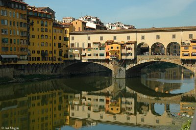 Ponte Vecchio reflection (Firenze, Italy)