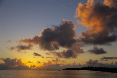 dawning at Kuroshima island