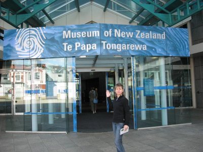 Wyspa Plnocna, Wellington, Muzeum Te Papa