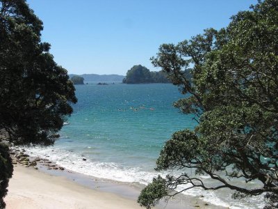 W drodze do Cathedral Cove