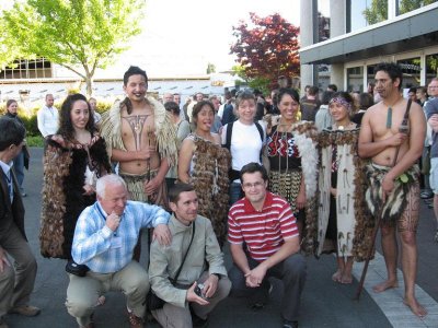 Po powitaniu maoryskim